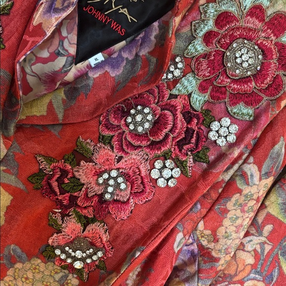 Johnny Was Stunning  Floral Jacket - Picture 3 of 7